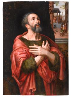 Adriaen Thomasz.  Key St. Peter Penitent