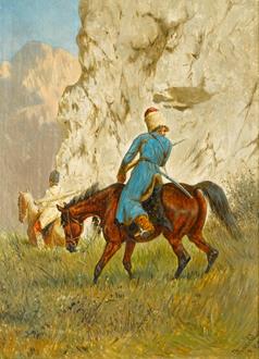 Franz Quaglio Circassians on Horseback