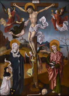 Martin Schongauer The Crucifixion