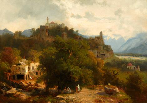 Paul von Franken Caucasian Landscape