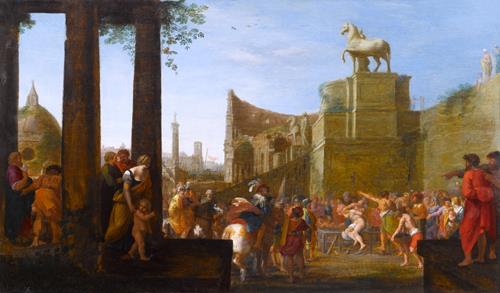 Cornelis van Poelenburch The Martyrdom of Saint Lawrence