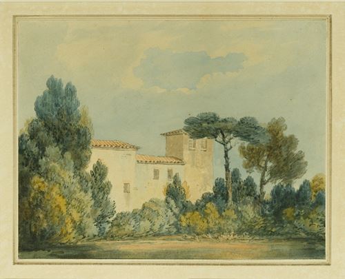 Arno, A Villa Among Trees and Bushes