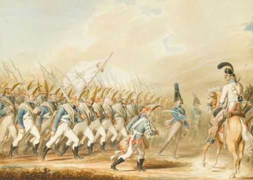 The Grand Duke Constantine’s Regiment of Cuirassiers of the Imperial Russian Army in 1806