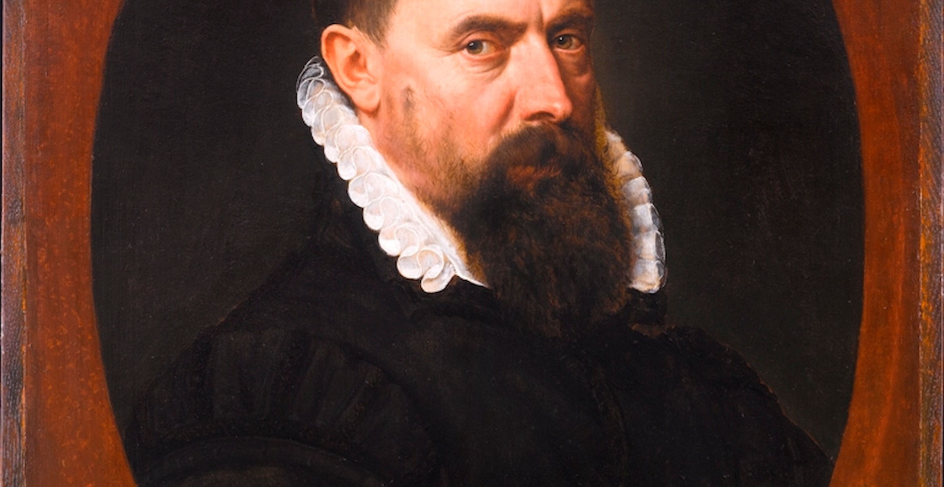 Magentleman Portrait of a Bearded Gentleman, Bust-Length, in a Black Doublet with a ...