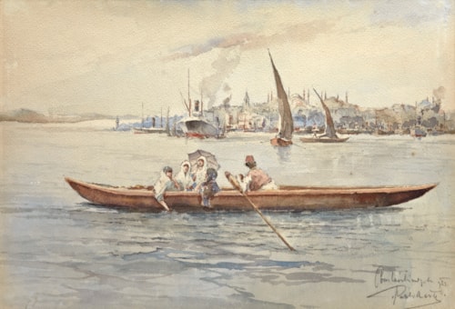 On the Bosphorus, at the entrance to the Golden Horn