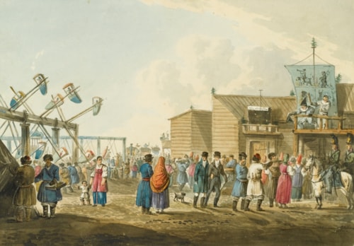 A Russian County Fair & A Russian Baptism