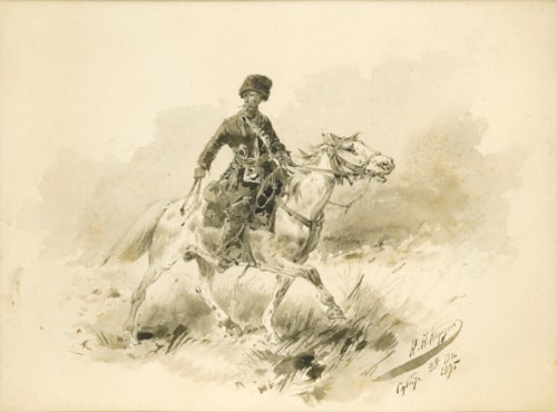 Cossack on Horseback