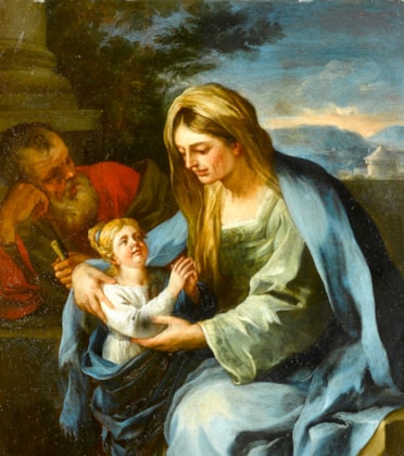St. Anne and the Virgin