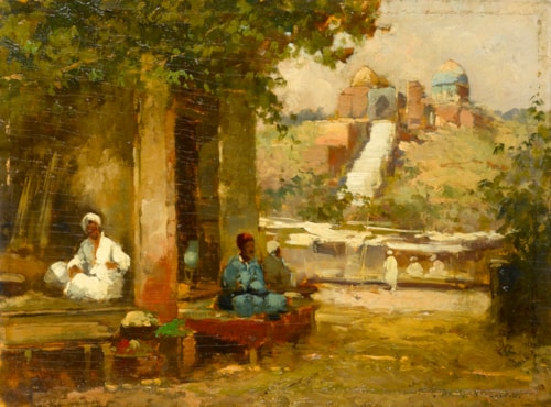 Before Shah-i-Zinda, Samarkand