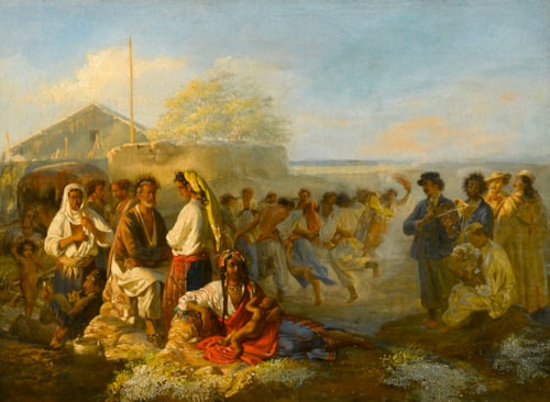 A Gypsy Encampment